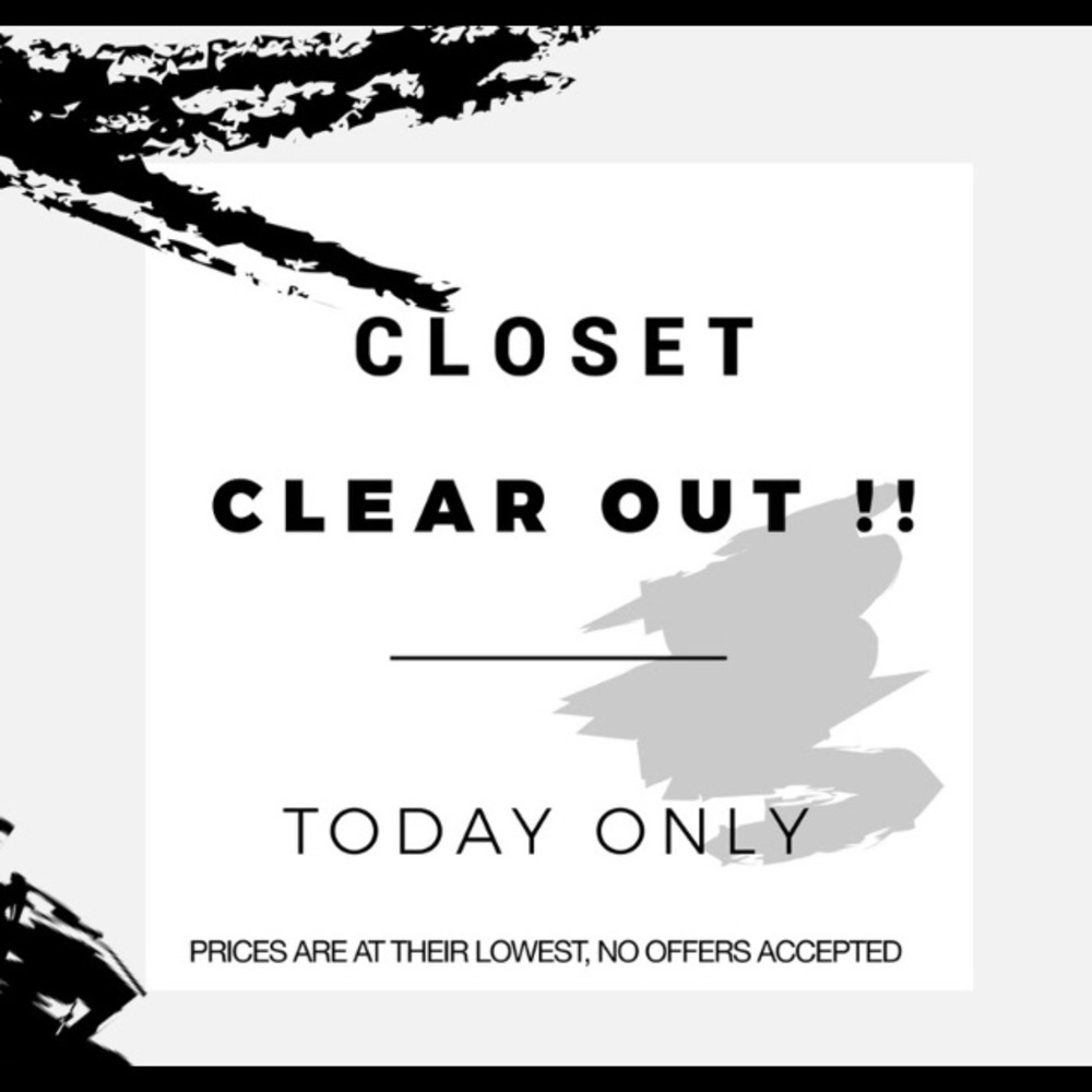 🛍‼️ PRICES ARE DROPPED FOR SALE TODAY ONLY ‼️🛍